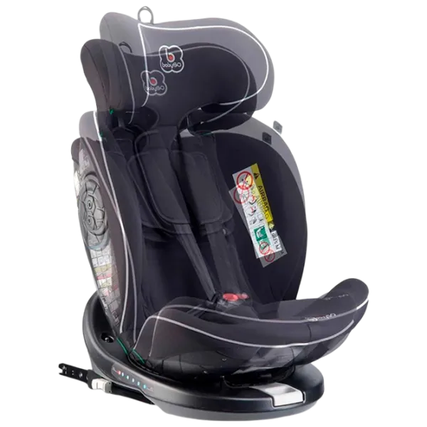 Scaun auto BabyGo Monza Nova 2 0 luni - 12 ani/ 36 kg/ Black photo 3 Scaun auto BabyGo Monza Nova 2 0 luni - 12 ani/ 36 kg/ Black photo 3