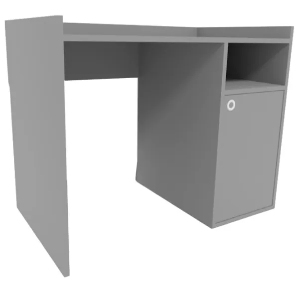 Masă de birou Smartex TAB CLASSIC PAL/ Graphite photo 3