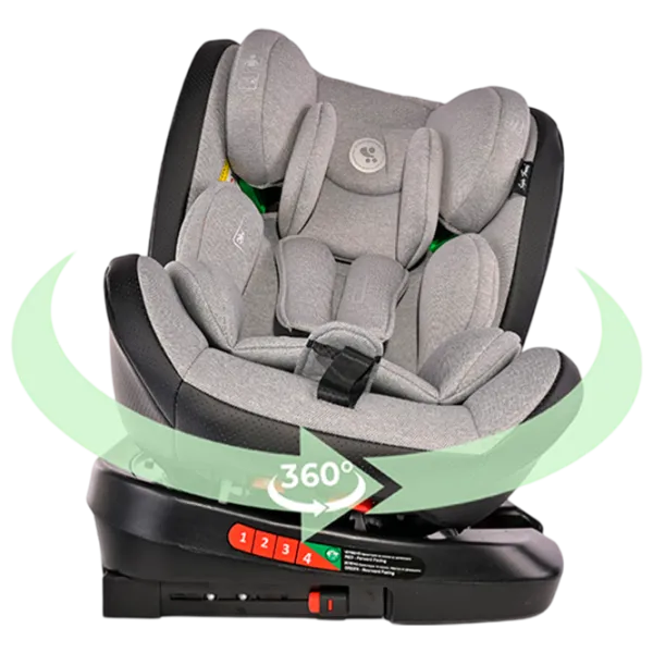 Scaun auto Lorelli Nebula  0 luni - 12 ani / 36 kg / Gray photo 3 Scaun auto Lorelli Nebula  0 luni - 12 ani / 36 kg / Gray photo 3