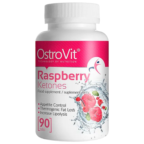 Жиросжигатели OstroVit Raspberry Ketones (5902232610963) 90 photo 1 Жиросжигатели OstroVit Raspberry Ketones (5902232610963) 90 photo 1