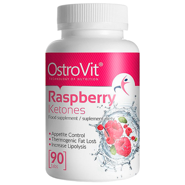 Жиросжигатели OstroVit Raspberry Ketones (5902232610963) 90 photo 1 Жиросжигатели OstroVit Raspberry Ketones (5902232610963) 90 photo 1
