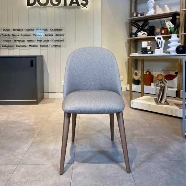 Scaun de bucătărie Dogtas Nicole Stofă/ Gray photo 2 Scaun de bucătărie Dogtas Nicole Stofă/ Gray photo 2