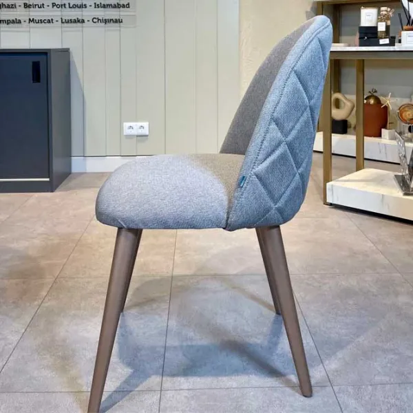 Scaun de bucătărie Dogtas Nicole Stofă/ Gray photo 3 Scaun de bucătărie Dogtas Nicole Stofă/ Gray photo 3