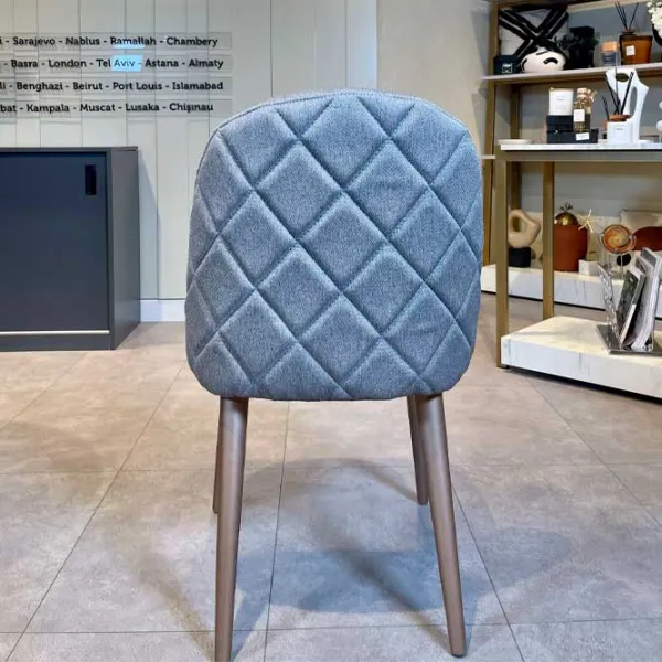 Scaun de bucătărie Dogtas Nicole Stofă/ Gray photo 5 Scaun de bucătărie Dogtas Nicole Stofă/ Gray photo 5