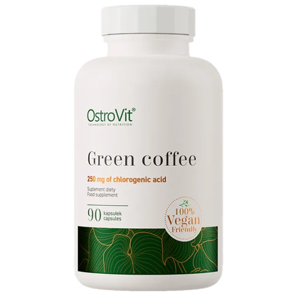 Жиросжигатели OstroVit Green Coffee VEGE (5903246223477) 90 photo 1 Жиросжигатели OstroVit Green Coffee VEGE (5903246223477) 90 photo 1