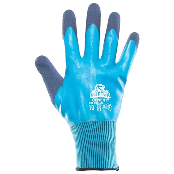 Mănuși de protecție Covent Raptor Blue photo 1