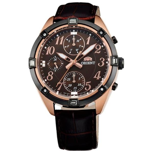 Ceas de mână pentru femei Orient FUY04004T0 Cuarț/ 38 mm photo 1 Ceas de mână pentru femei Orient FUY04004T0 Cuarț/ 38 mm photo 1