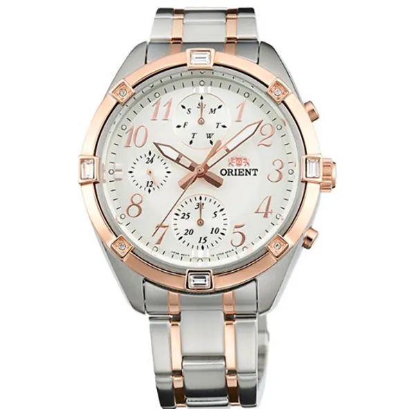 Наручные часы для женщин Orient FUY04002W0 Кварцевый/ 38 мм photo 1 Наручные часы для женщин Orient FUY04002W0 Кварцевый/ 38 мм photo 1
