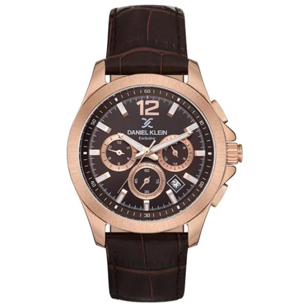 Ceas de mână pentru bărbați Daniel Klein Exclusive Cuarț/ 43 mm photo 1