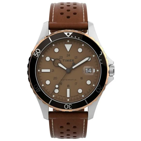 Ceas de mână pentru bărbați Timex TW2V41500 Mecanic/ 41 mm photo 1