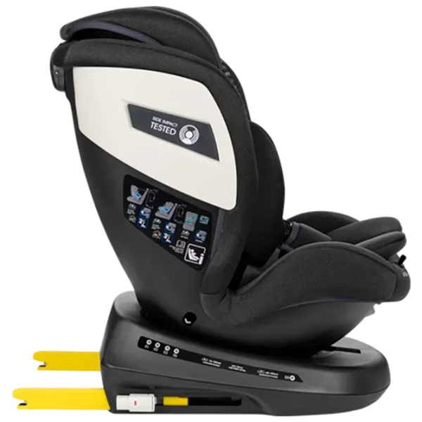 Scaun auto Kikka Boo i-Cruise  0 luni - 12 ani / 36 kg / Black photo 3 Scaun auto Kikka Boo i-Cruise  0 luni - 12 ani / 36 kg / Black photo 3