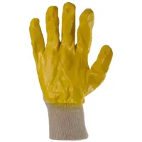 Mănuși de protecție Lider nitrile gloves Poliester/ Yelow
