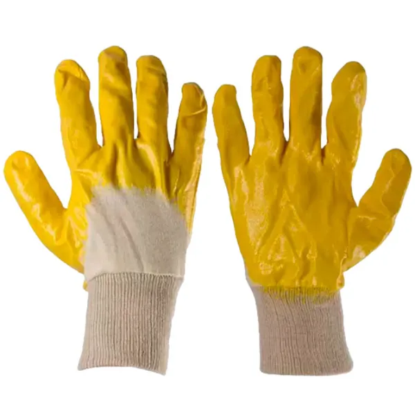 Защитные перчатки Lider nitrile gloves Полиэстер/ Yelow photo 2 Защитные перчатки Lider nitrile gloves Полиэстер/ Yelow photo 2