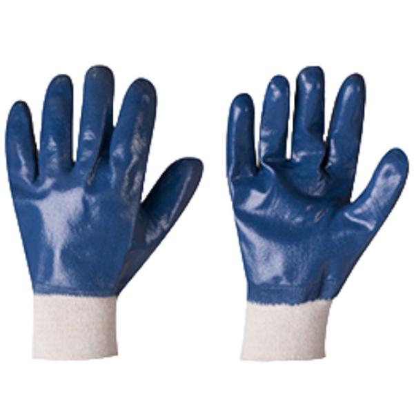 Mănuși de protecție Lider nitrile gloves Poliester/ Blue photo 1 Mănuși de protecție Lider nitrile gloves Poliester/ Blue photo 1