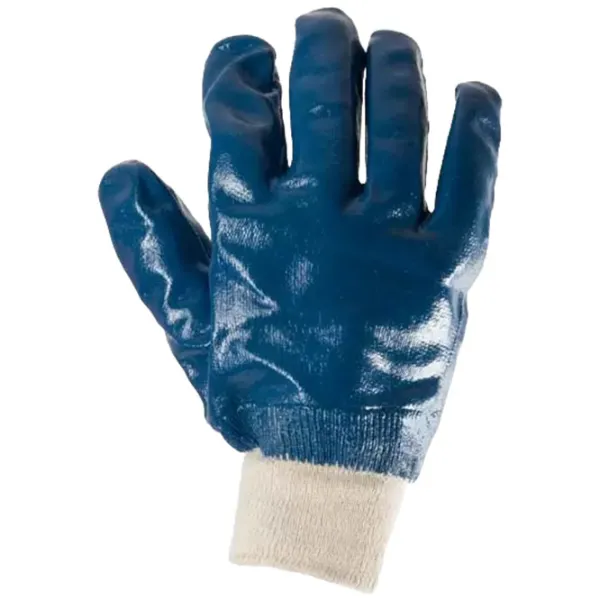 Mănuși de protecție Lider nitrile gloves Poliester/ Blue photo 2 Mănuși de protecție Lider nitrile gloves Poliester/ Blue photo 2