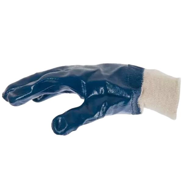 Mănuși de protecție Lider nitrile gloves Poliester/ Blue photo 3 Mănuși de protecție Lider nitrile gloves Poliester/ Blue photo 3