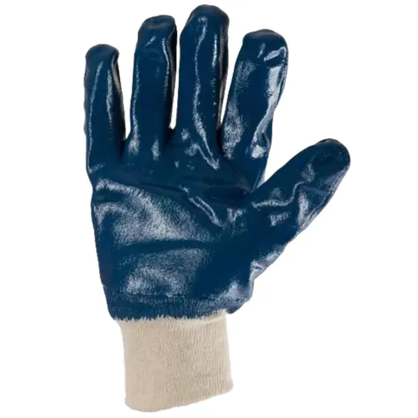 Mănuși de protecție Lider nitrile gloves Poliester/ Blue photo 4 Mănuși de protecție Lider nitrile gloves Poliester/ Blue photo 4