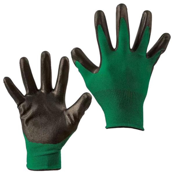 Mănuși de protecție Profmet Work gloves Poliester/ Green photo 1 Mănuși de protecție Profmet Work gloves Poliester/ Green photo 1