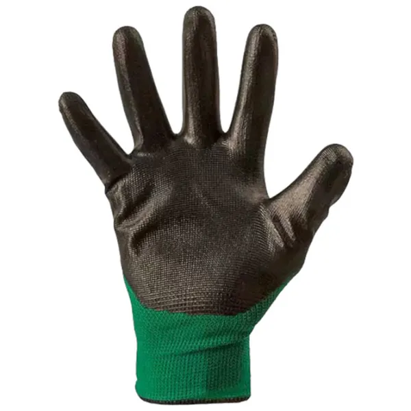 Mănuși de protecție Profmet Work gloves Poliester/ Green photo 3 Mănuși de protecție Profmet Work gloves Poliester/ Green photo 3