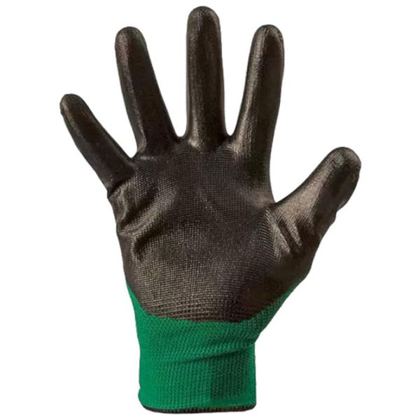 Mănuși de protecție Profmet Work gloves Poliester/ Green photo 3 Mănuși de protecție Profmet Work gloves Poliester/ Green photo 3