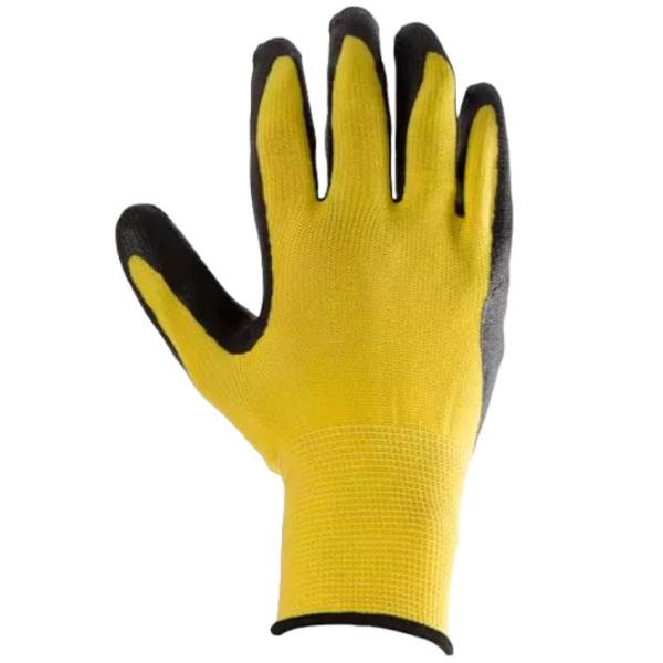 Mănuși de protecție Profmet Work gloves Poliester/ Yelow photo 2 Mănuși de protecție Profmet Work gloves Poliester/ Yelow photo 2