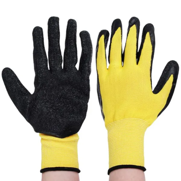 Mănuși de protecție Profmet Work gloves Poliester/ Yelow photo 4 Mănuși de protecție Profmet Work gloves Poliester/ Yelow photo 4