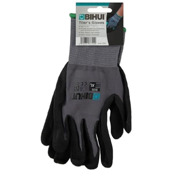 Mănuși de protecție BIHUI Working gloves cut-out Poliester/ Grey photo 1
