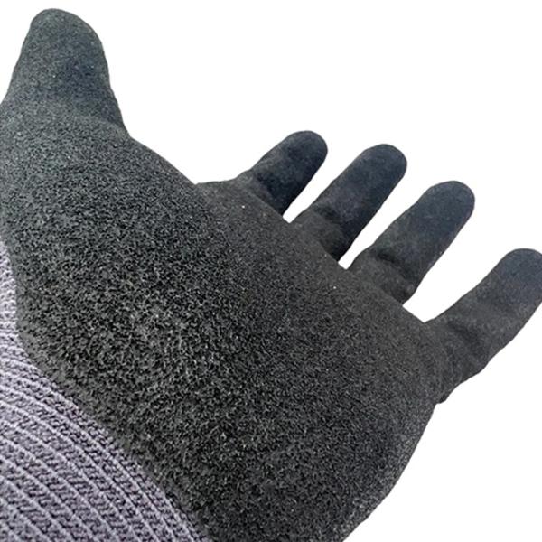 Mănuși de protecție BIHUI Working gloves cut-out Poliester/ Grey photo 3