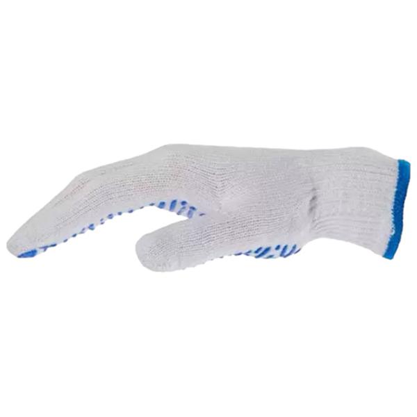 Mănuși de protecție Profmet PVC wave Cotton/ White photo 2 Mănuși de protecție Profmet PVC wave Cotton/ White photo 2