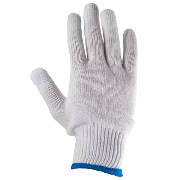 Mănuși de protecție Profmet PVC wave Cotton/ White photo 3 Mănuși de protecție Profmet PVC wave Cotton/ White photo 3
