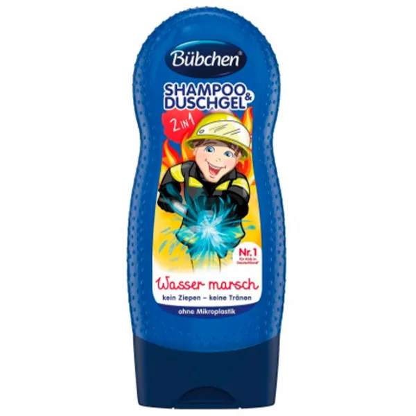 Шампунь Bubchen Храбрый пожарный 230 мл photo 1