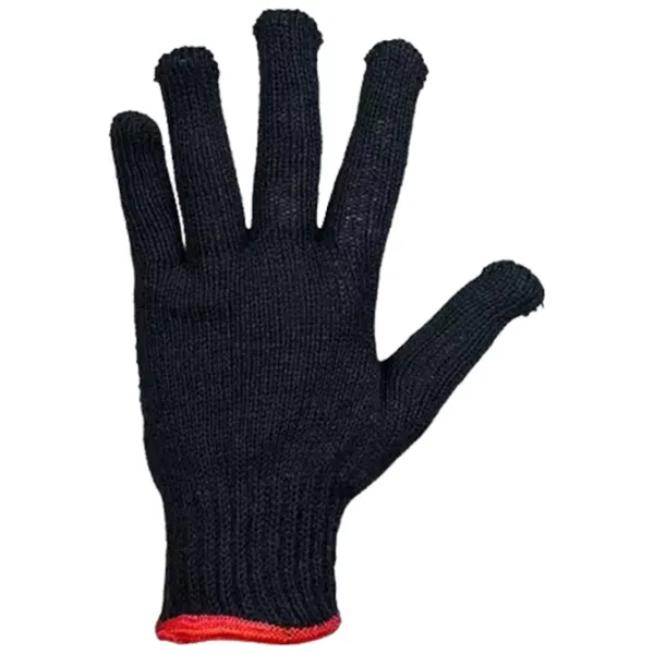 Mănuși de protecție Profmet PVC dot Cotton/ Black photo 2 Mănuși de protecție Profmet PVC dot Cotton/ Black photo 2