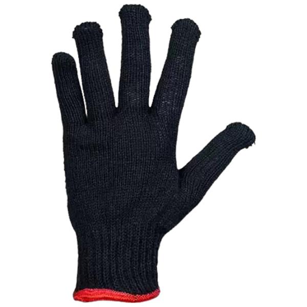Mănuși de protecție Profmet PVC dot Cotton/ Black photo 2 Mănuși de protecție Profmet PVC dot Cotton/ Black photo 2