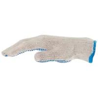 Mănuși de protecție Profmet PVC dot Poliester/ White photo 2