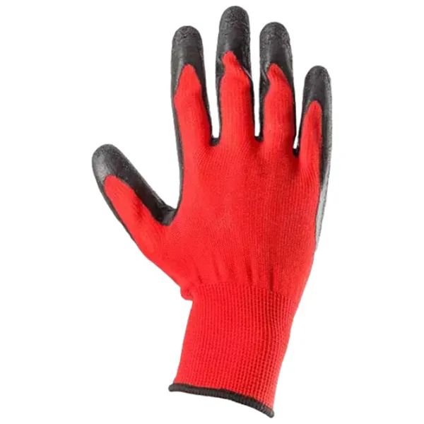 Mănuși de protecție Profmet Work gloves Poliester/ Red photo 3 Mănuși de protecție Profmet Work gloves Poliester/ Red photo 3
