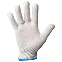 Mănuși de protecție Profmet Work gloves Poliester/ White photo 3