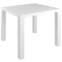 Masă de grădină Sanja Orfeo 80 Pătrat/ White