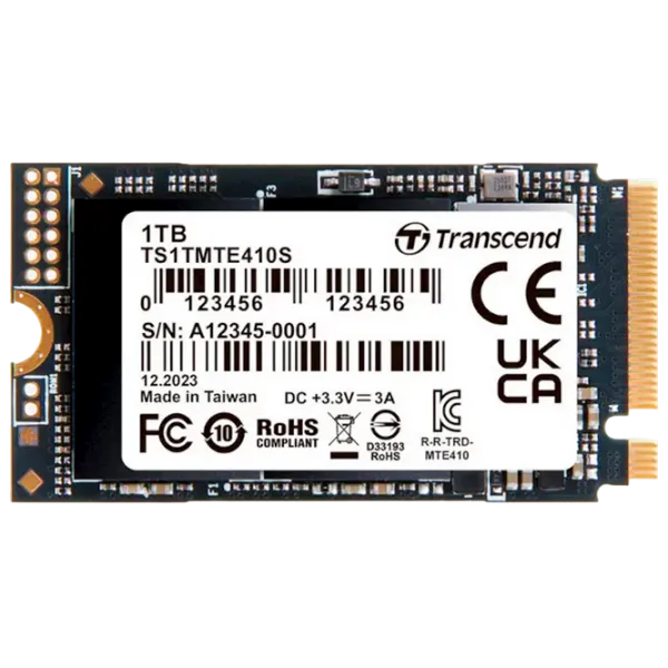 SSD Transcend MTE410S 1 ТБ M.2 NVMe photo 1