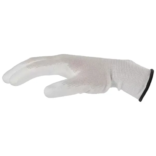 Mănuși de protecție Profmet Antistatic gloves Poliester/ White photo 2