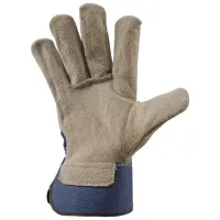 Mănuși de protecție Profmet leather gloves Piele/ Blue photo 2
