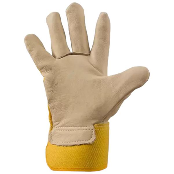 Mănuși de protecție Profmet leather gloves Piele/ Yelow photo 2 Mănuși de protecție Profmet leather gloves Piele/ Yelow photo 2