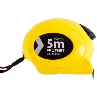 Ruletă Profmet 304565 5 m/ Yellow photo 2