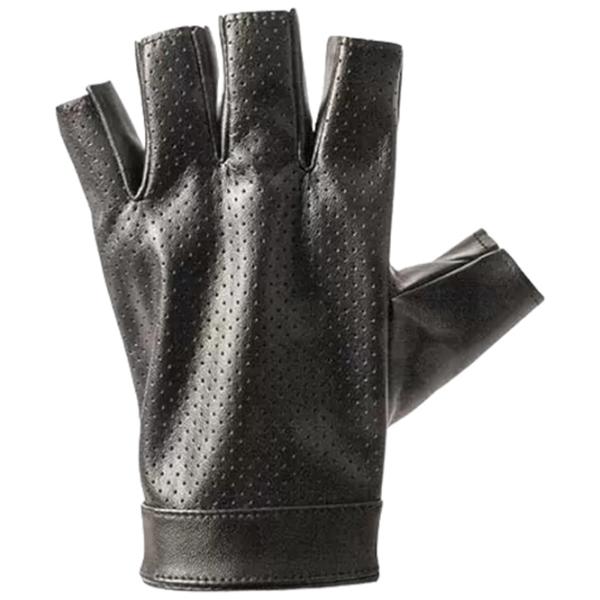 Защитные перчатки Profmet Fingerless Gloves Кожа/ Black photo 1 Защитные перчатки Profmet Fingerless Gloves Кожа/ Black photo 1