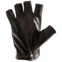 Защитные перчатки Profmet Fingerless Gloves Кожа/ Black photo 2