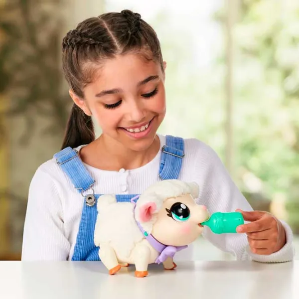 Jucărie moale Toy Lamb Animals LLP 26476 5+/ White photo 10