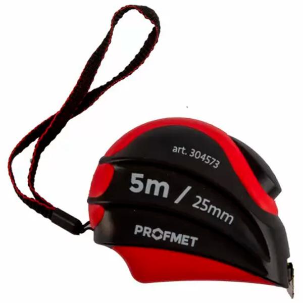 Рулетка Profmet 304571 5 м/ Black photo 1