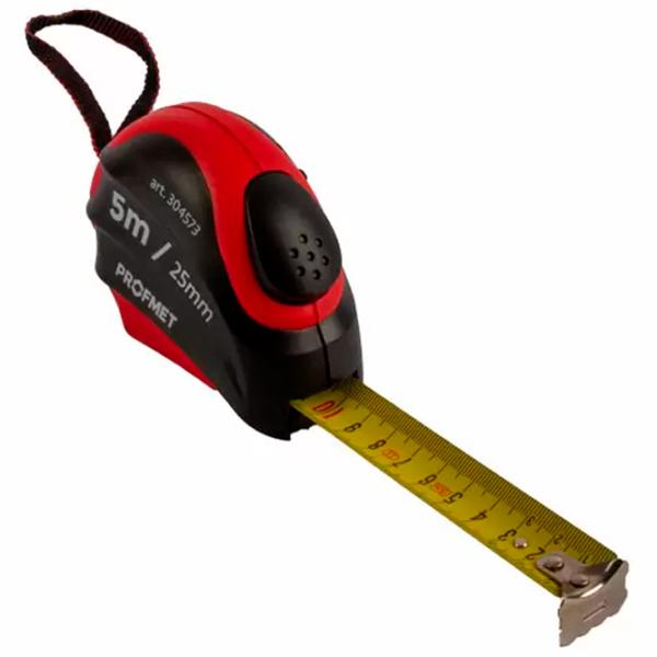 Рулетка Profmet 304571 5 м/ Black photo 3