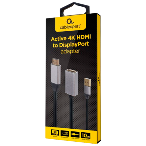 Adaptor Cablexpert A-HDMIM-DPF-02 HDMI/ Black photo 4 Adaptor Cablexpert A-HDMIM-DPF-02 HDMI/ Black photo 4