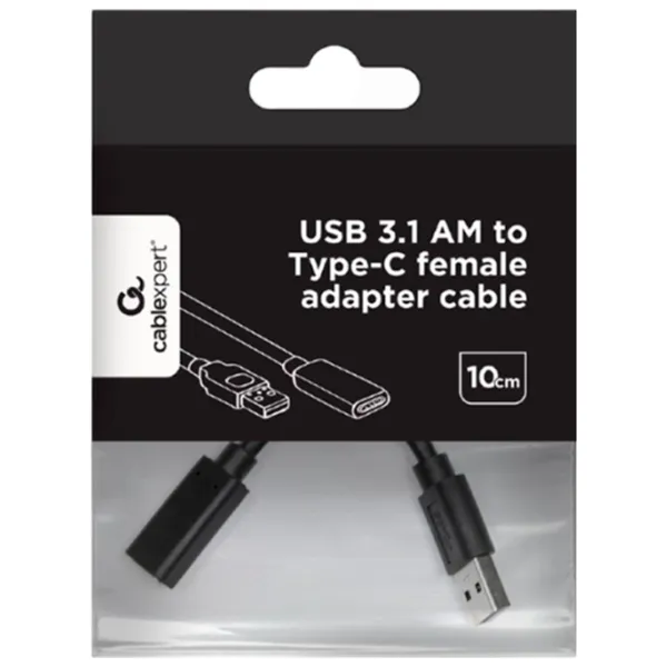 Adaptor Cablexpert A-USB3-AMCF-01 USB Type-A/ Black photo 2