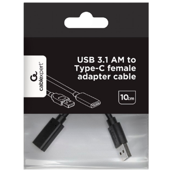 Adaptor Cablexpert A-USB3-AMCF-01 USB Type-A/ Black photo 2